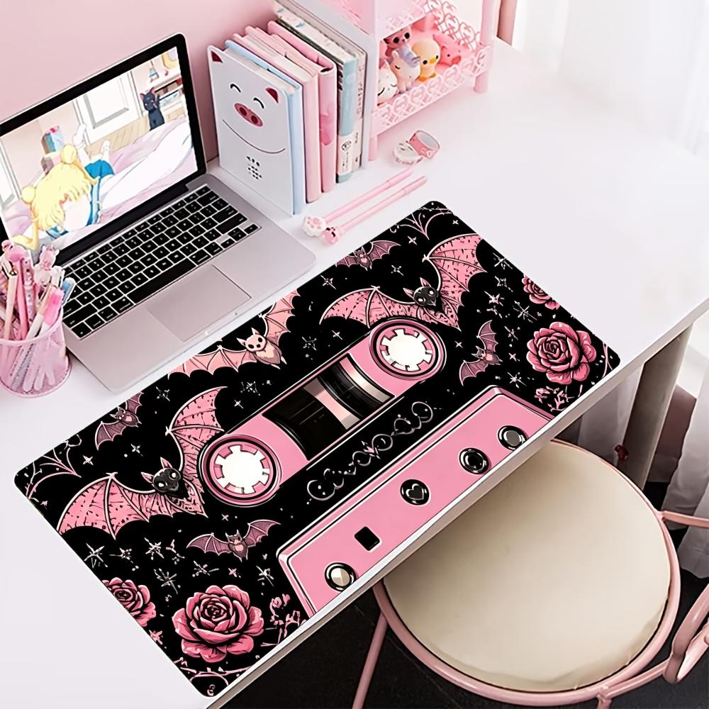 Retro Gaming Desk - سجادة ماوس كبيرة للألعاب بتصميم شريط