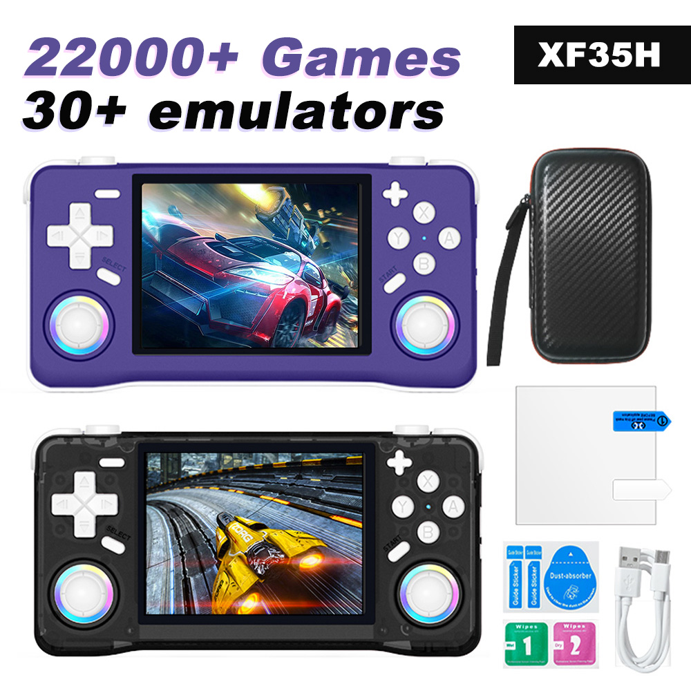 Retro Gaming Arcade Console - جهاز ألعاب محمول XF35H بحجم الجيب،
