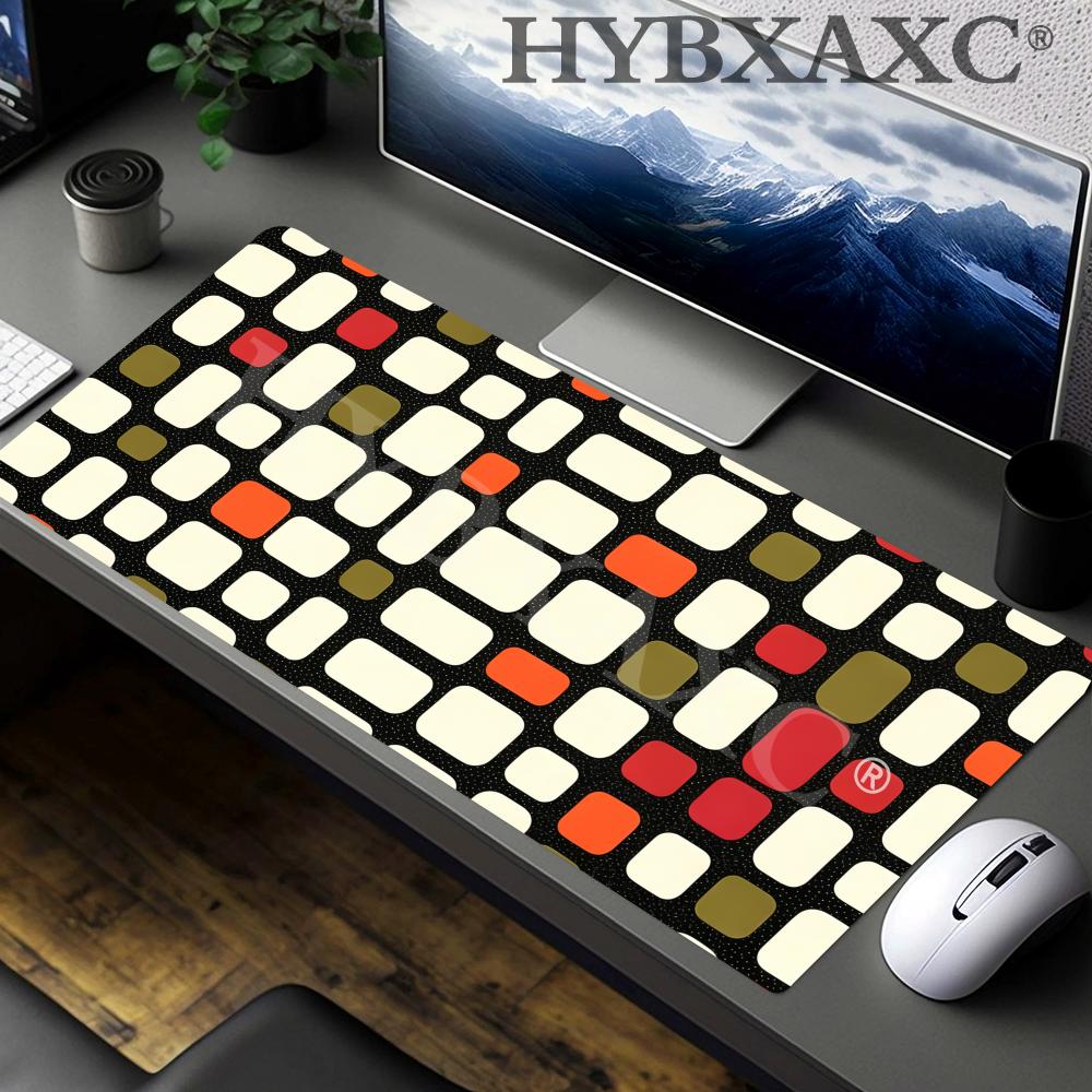 Retro Gaming Xl - HYBXAXC وسادة ماوس بتصميم منتصف القرن