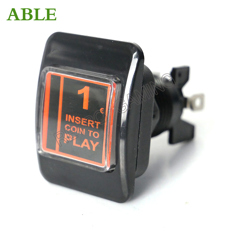 Retro Gaming Store - 1 قطعة 1 € زر ضغط