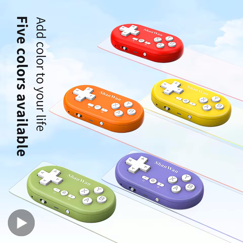 Retro Gaming Xbox Controller - لوحة ألعاب صغيرة تعمل بالبلوتوث لهواتف