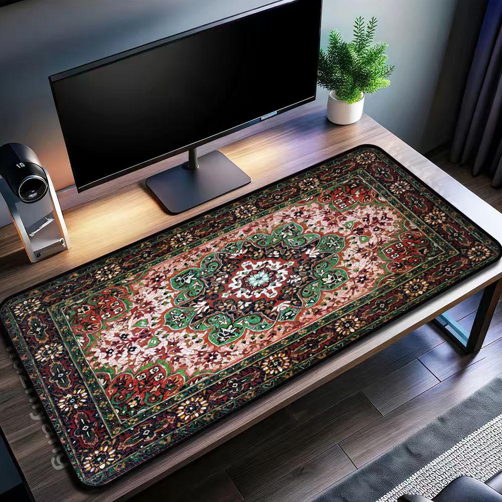 سجادة ماوس كبيرة بنمط السجاد ا - مراجعة Retro Gaming Desk وسعره