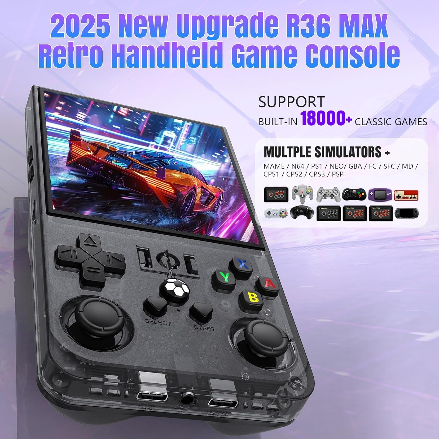 وحدة تحكم ألعاب ريترو FLLBW R3 - مراجعة Retro Gaming Arcade Console وسعره