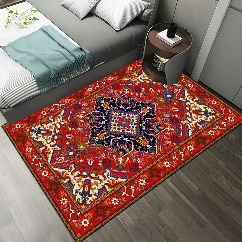 سجادة فارسية عتيقة الطراز لغرف - مراجعة Retro Gaming Rug وسعره