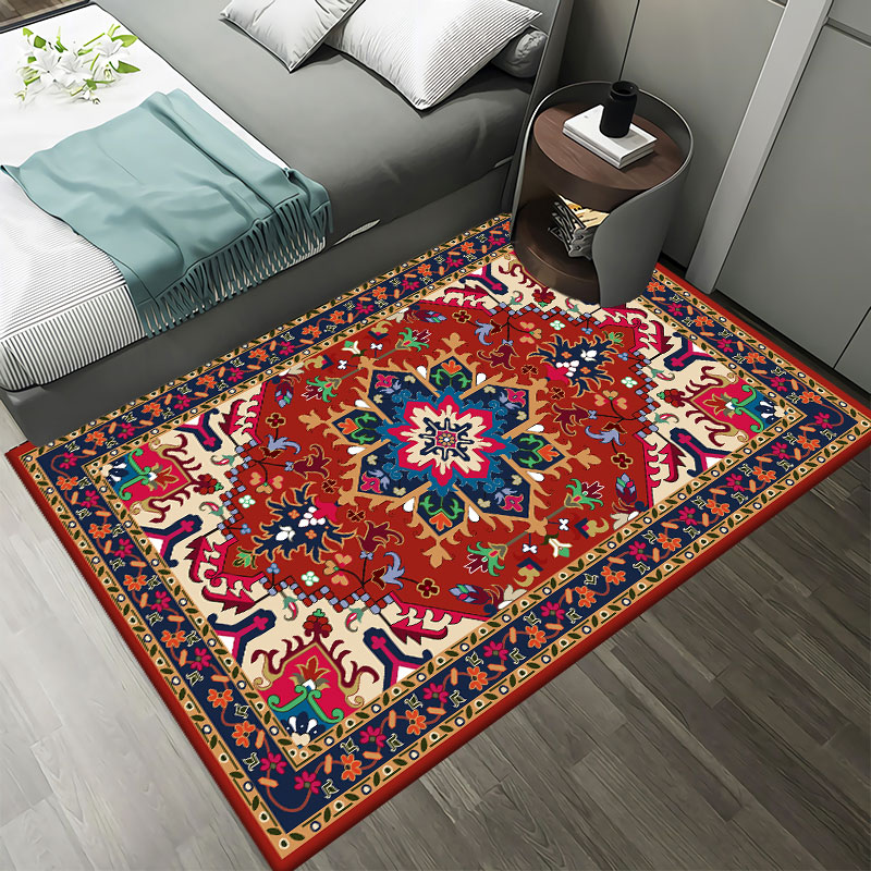 سجادة فارسية عتيقة الطراز لغرف - مراجعة Retro Gaming Rug وسعره