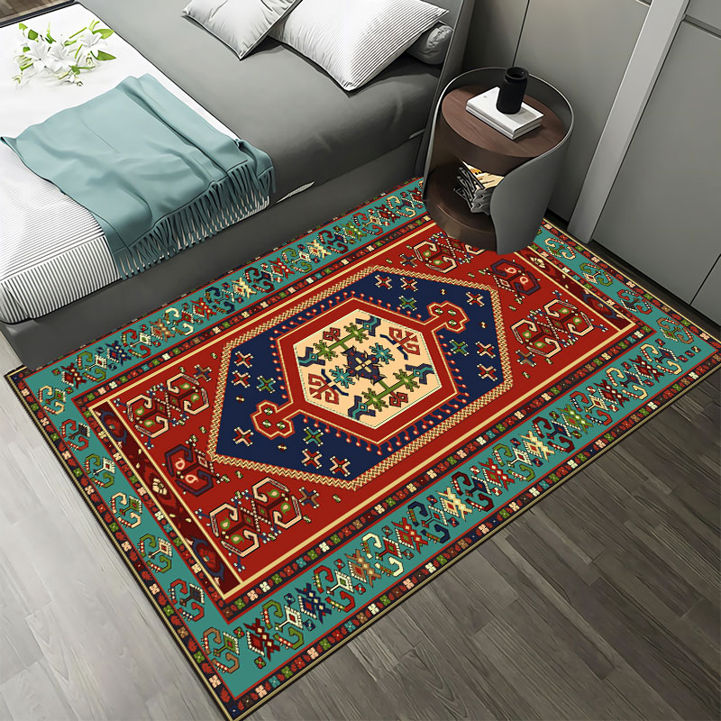 سجادة فارسية عتيقة الطراز لغرف - مراجعة Retro Gaming Rug وسعره