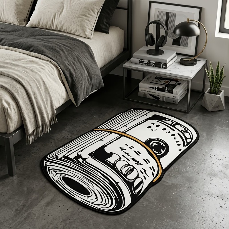 سجادة أمريكية بتصميم ريترو على - مراجعة Retro Gaming Rug وسعره