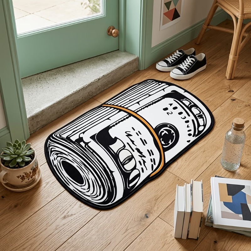 سجادة أمريكية بتصميم ريترو على - مراجعة Retro Gaming Rug وسعره
