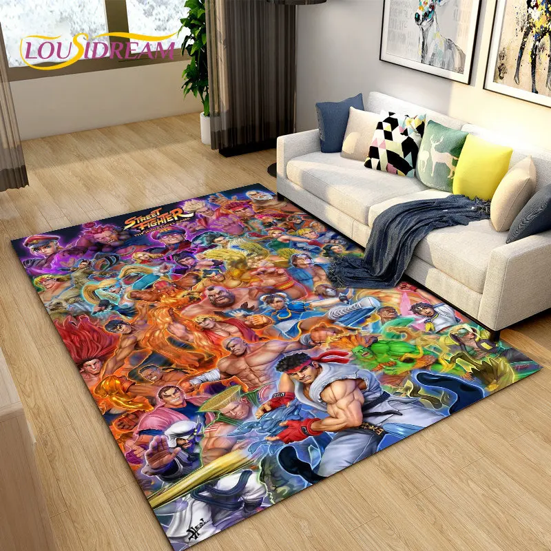 سجادة منطقة ألعاب Street Fight - مراجعة Retro Gaming Rug وسعره
