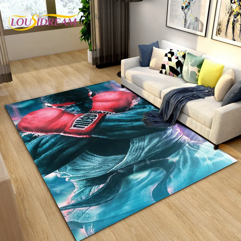 سجادة منطقة ألعاب Street Fight - مراجعة Retro Gaming Rug وسعره