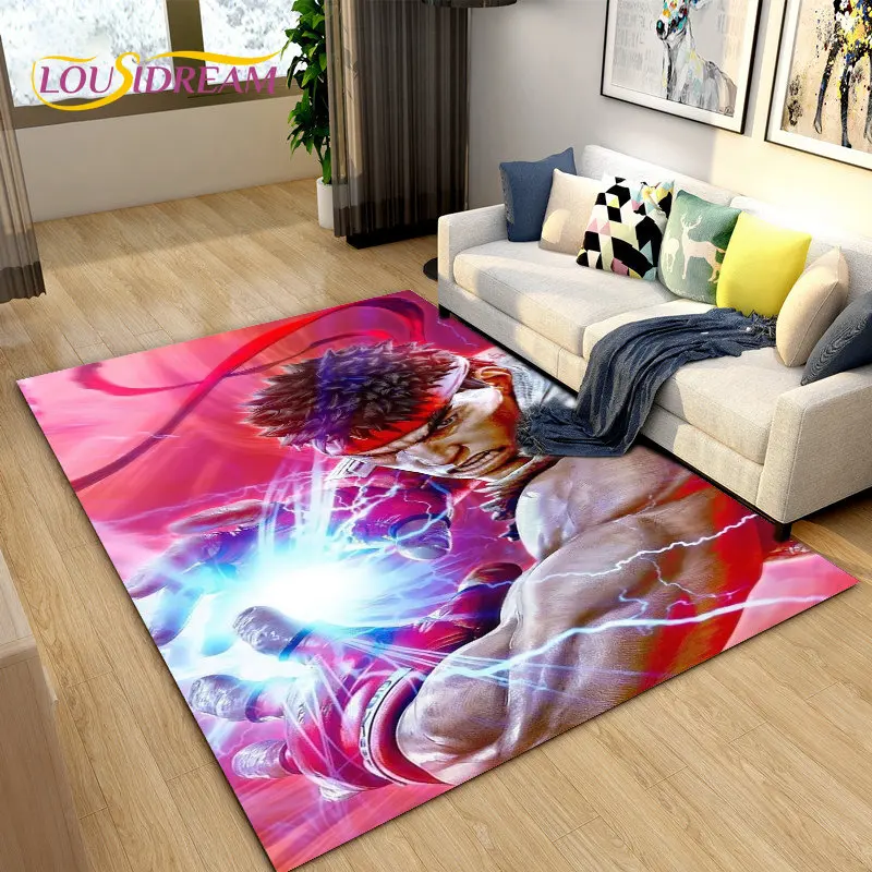 سجادة منطقة ألعاب Street Fight - مراجعة Retro Gaming Rug وسعره