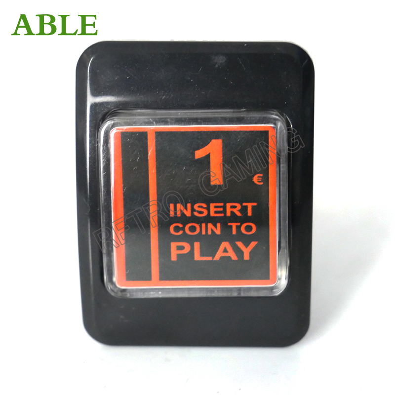 1 قطعة 1 € زر ضغط ل ممر الائتم - مراجعة Retro Gaming Store وسعره
