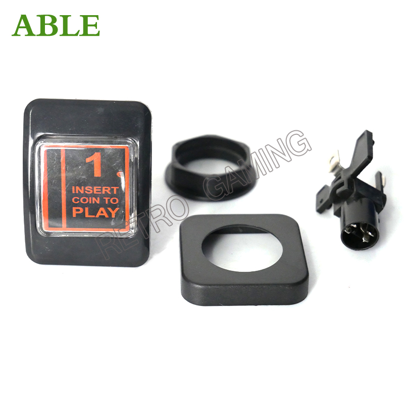 1 قطعة 1 € زر ضغط ل ممر الائتم - مراجعة Retro Gaming Store وسعره