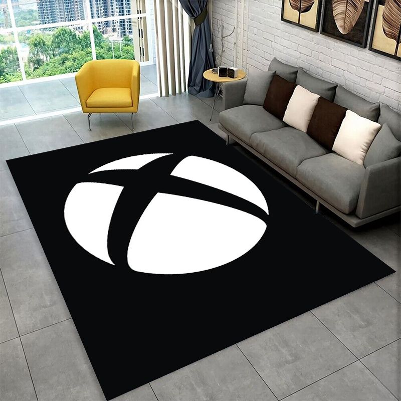 سجادة بتصميم شعار ألعاب إكس بو - مراجعة Retro Gaming Rug وسعره