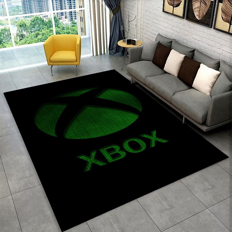 سجادة بتصميم شعار ألعاب إكس بو - مراجعة Retro Gaming Rug وسعره