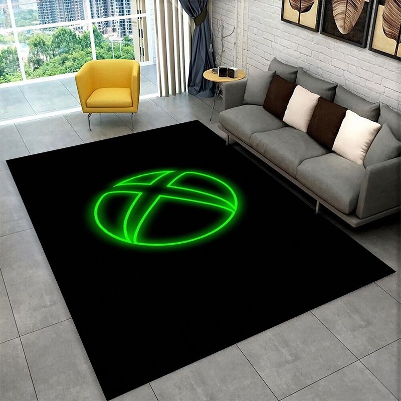 سجادة بتصميم شعار ألعاب إكس بو - مراجعة Retro Gaming Rug وسعره