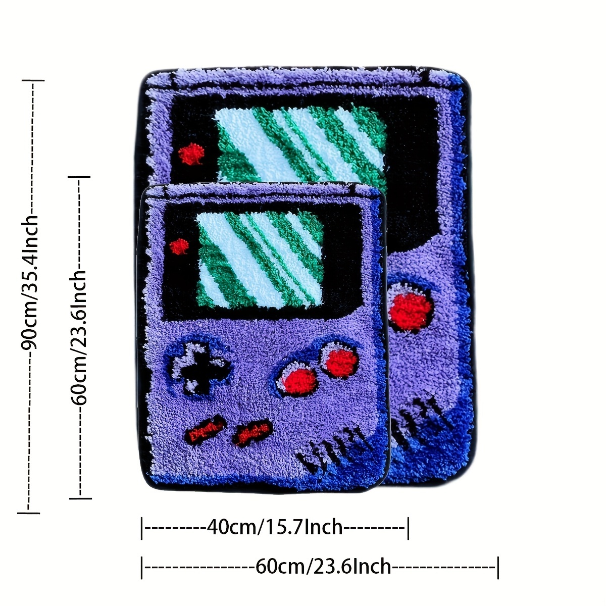 سجادة أرضية بنمط وحدة التحكم ب - مراجعة Retro Gaming Rug وسعره
