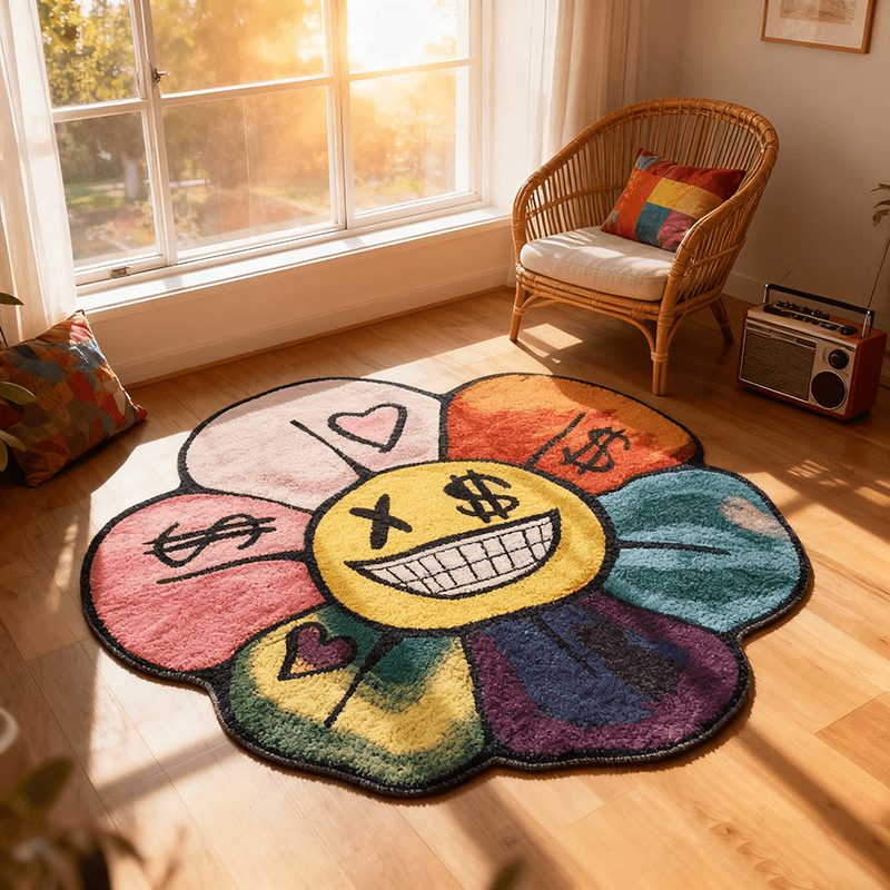سجادة غرفة نوم إبداعية ملونة م - مراجعة Retro Gaming Rug وسعره