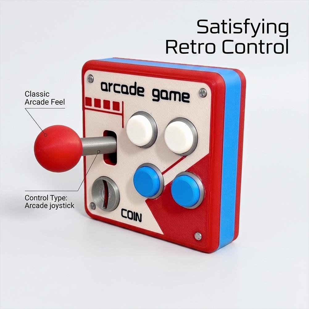 لوحة تحكم ألعاب ريترو مطبوعة ث - مراجعة Retro Gaming Desk وسعره