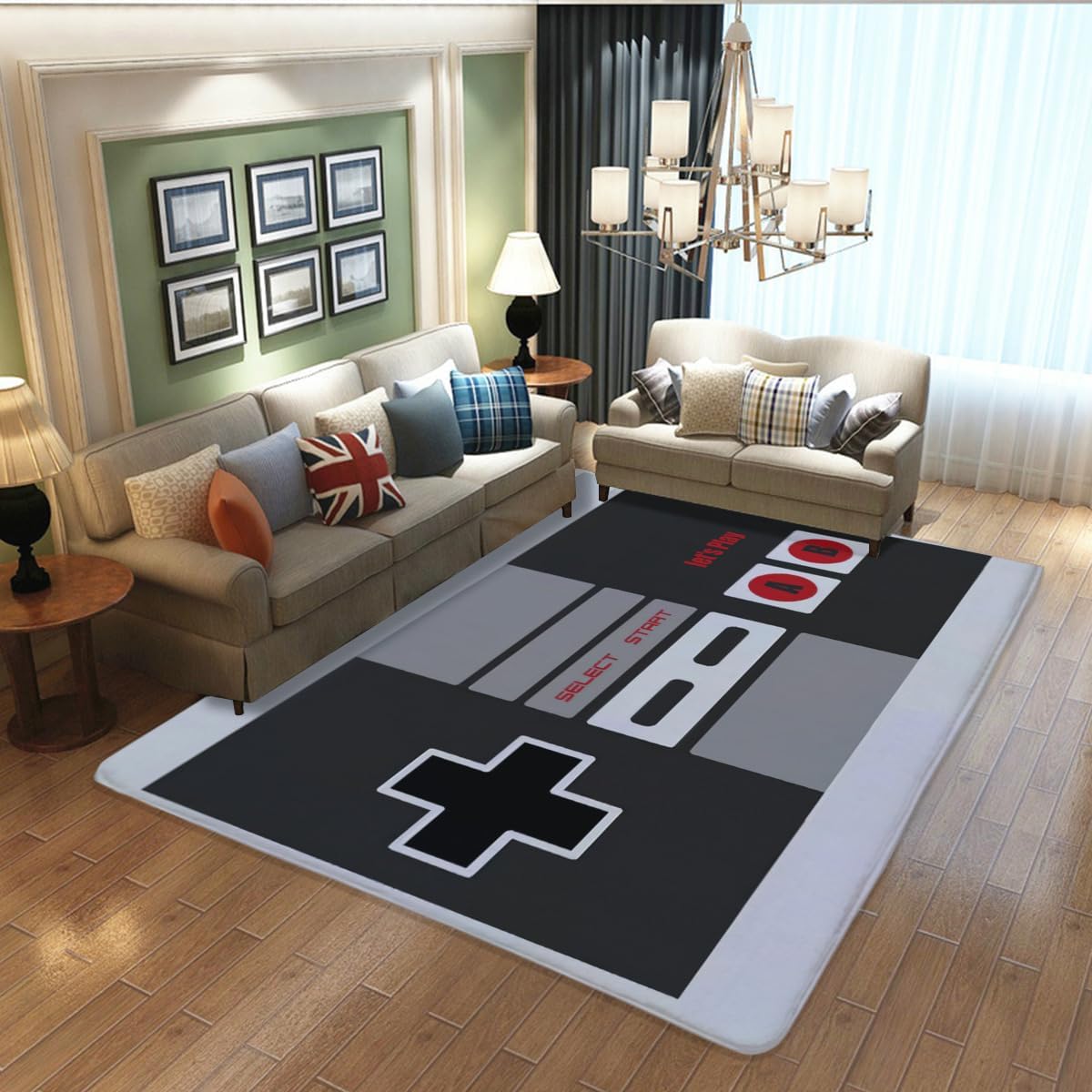 سجادة بتصميم وحدة تحكم NES كلا - مراجعة Retro Gaming Rug وسعره