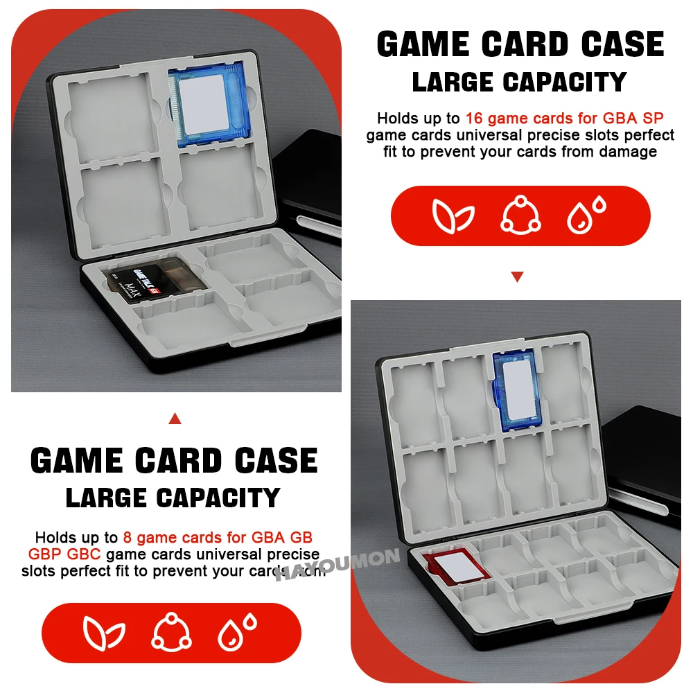علبة تخزين مغناطيسية 8 في 1 لب - مراجعة Game Boy Cartridge Holder وسعره