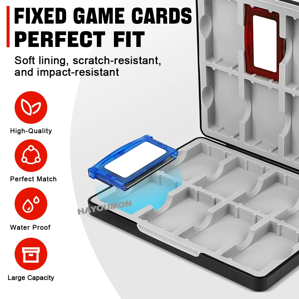 علبة تخزين مغناطيسية 8 في 1 لب - مراجعة Game Boy Cartridge Holder وسعره