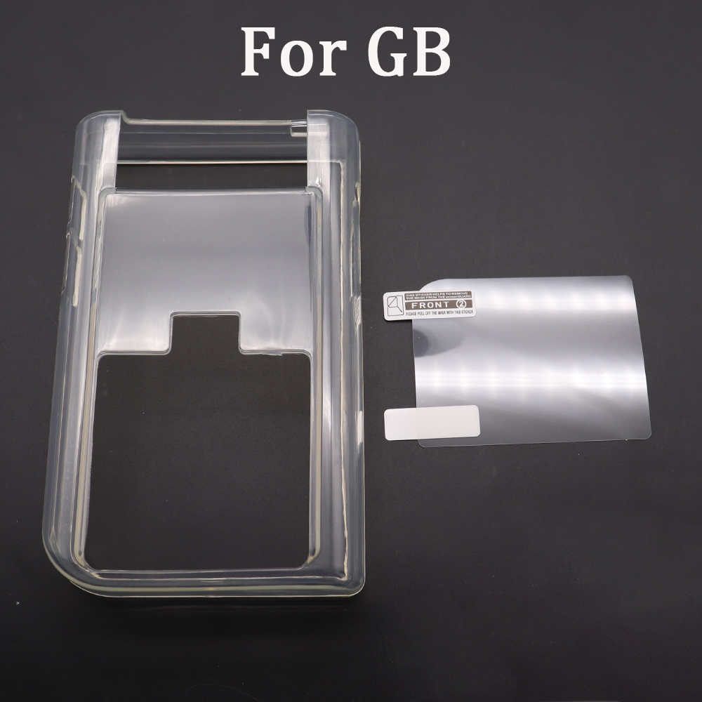 1 قطعة غطاء حماية شفاف من البو - مراجعة Game Boy Cartridge Holder وسعره