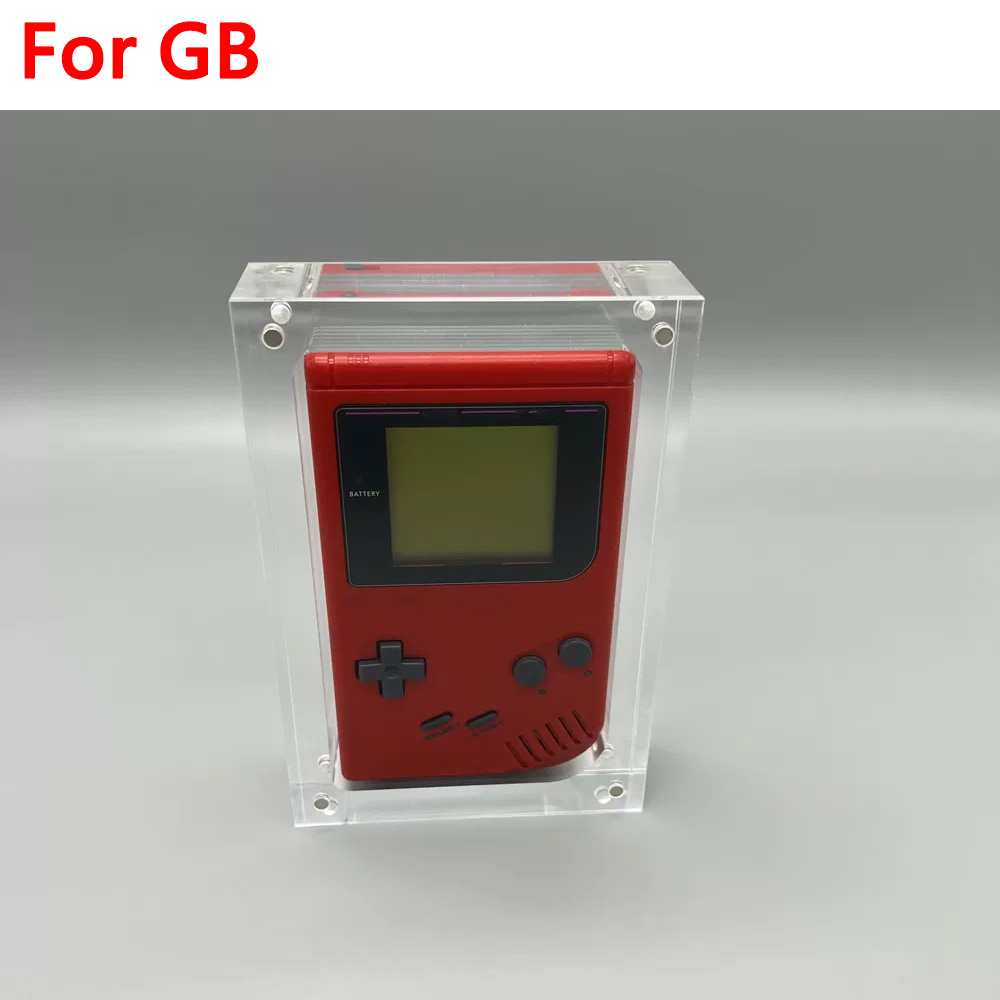 علبة عرض أكريليك شفافة عالية ا - مراجعة Game Boy Cartridge Holder وسعره