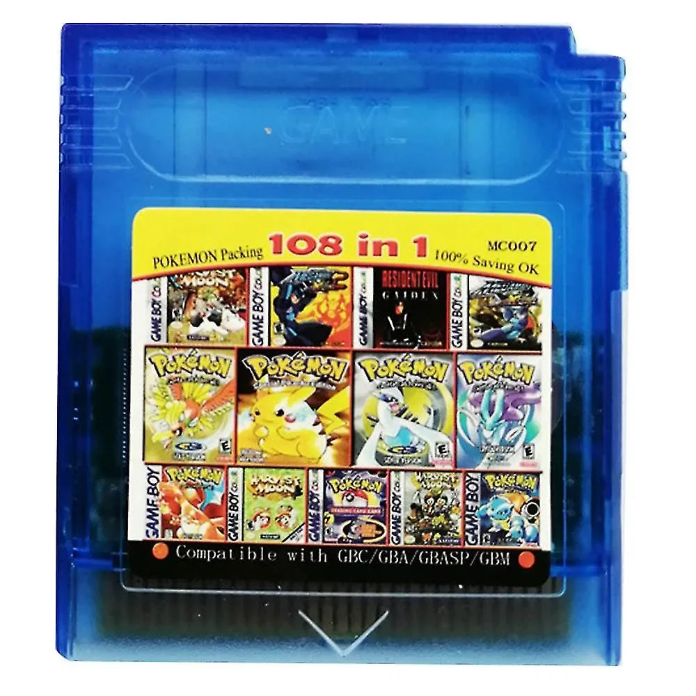 بطاقة ألعاب GBC الكلاسيكية الم - مراجعة Retro Gaming Video وسعره