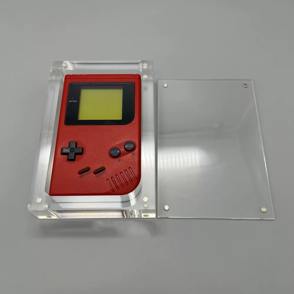 صندوق عرض وتخزين شفاف من الأكر - مراجعة Game Boy Cartridge Holder وسعره