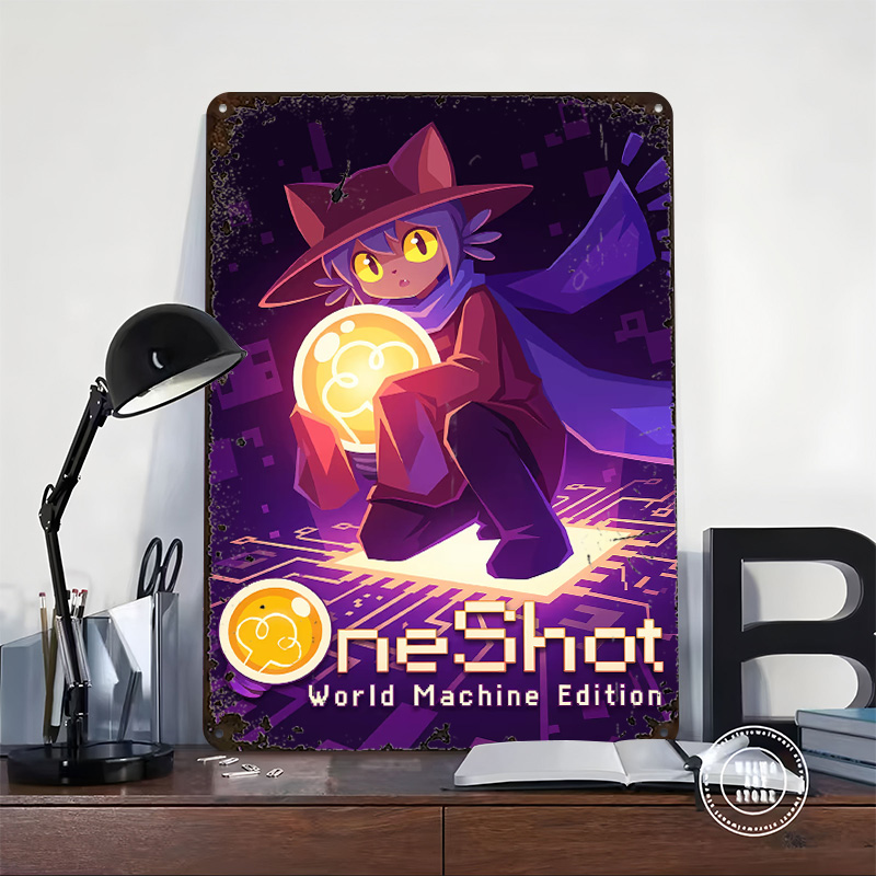 لوحة معدنية عتيقة مخصصة بتصميم - مراجعة World Of Retro Gaming وسعره