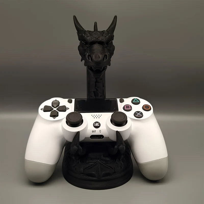 حامل تحكم ألعاب على شكل تنين خ - مراجعة Retro Gaming Xbox Controller وسعره