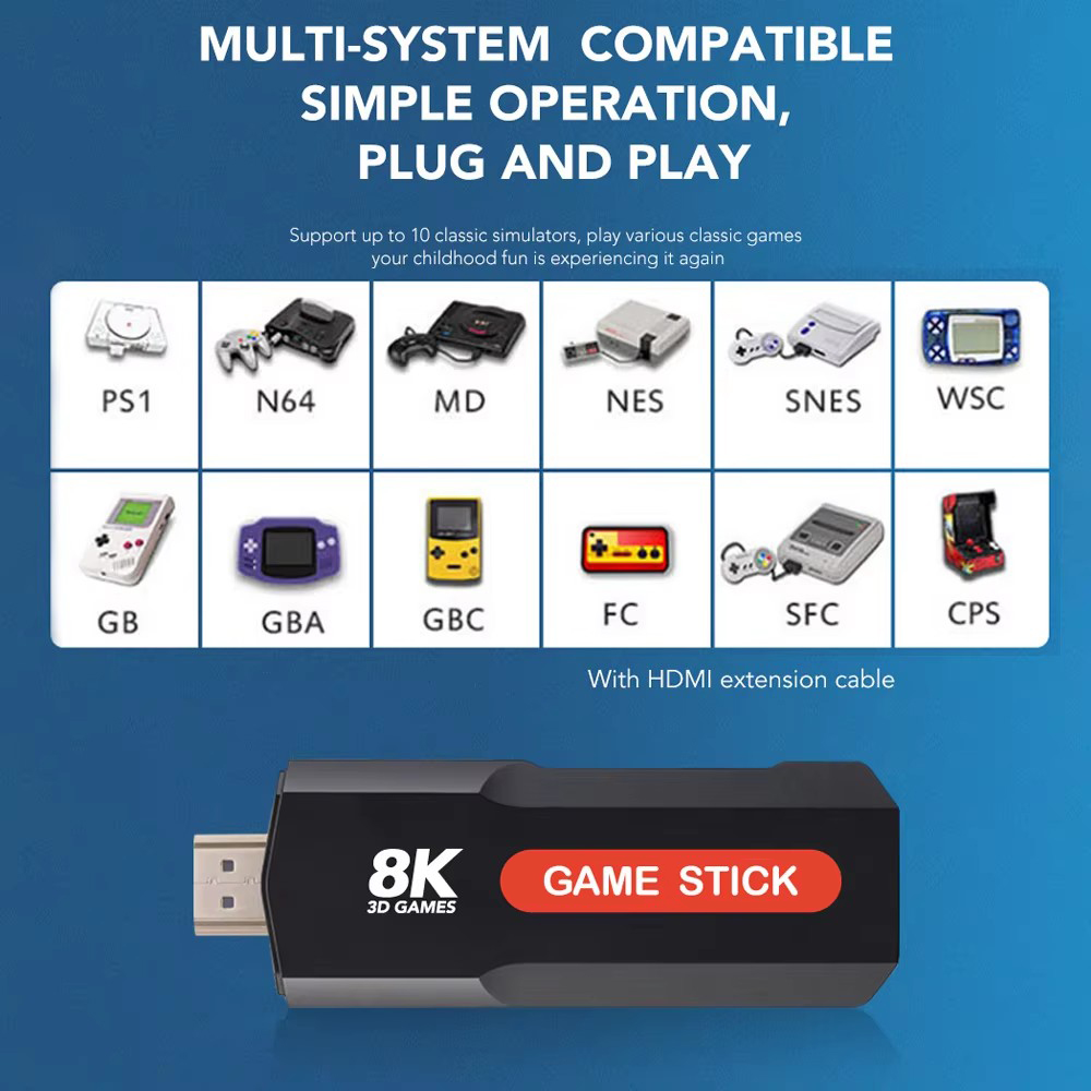 عصا ألعاب X2 عالية الدقة 4K 8K - مراجعة Retro Pc Gaming وسعره