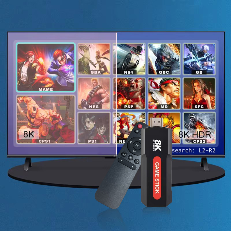 عصا ألعاب X2 عالية الدقة 4K 8K - مراجعة Retro Pc Gaming وسعره
