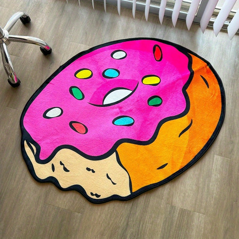 سجادة VIKAMA على شكل دونات، ما - مراجعة Retro Gaming Rug وسعره