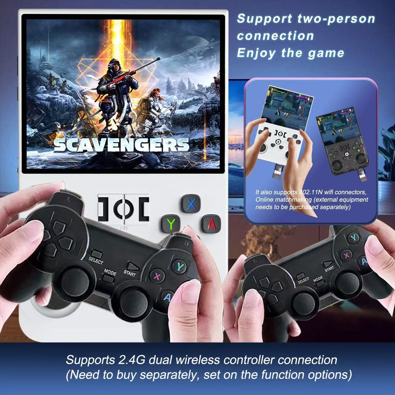 جهاز ألعاب محمول جديد R36PRO R - مراجعة Retro Gaming Arcade Console وسعره
